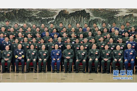 習(xí)近平:全面實施改革強軍戰(zhàn)略 堅定不移走中國特色強軍之路